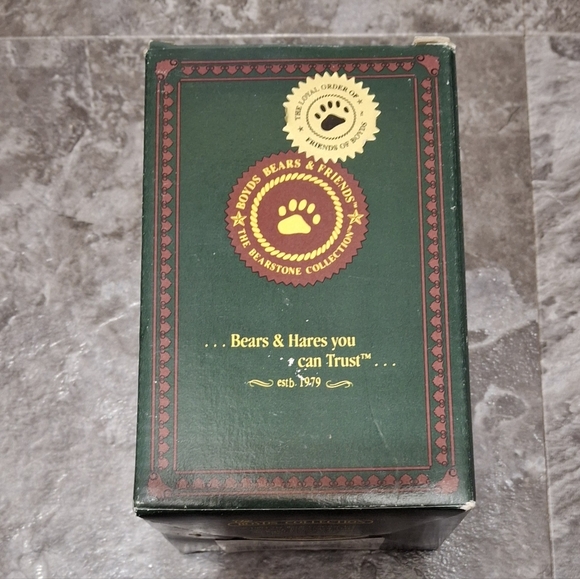 Other - Boyd Bearstone Resin Uncle Elliot The Head Bean Wants You FoB 1996 / 1997 NIB.